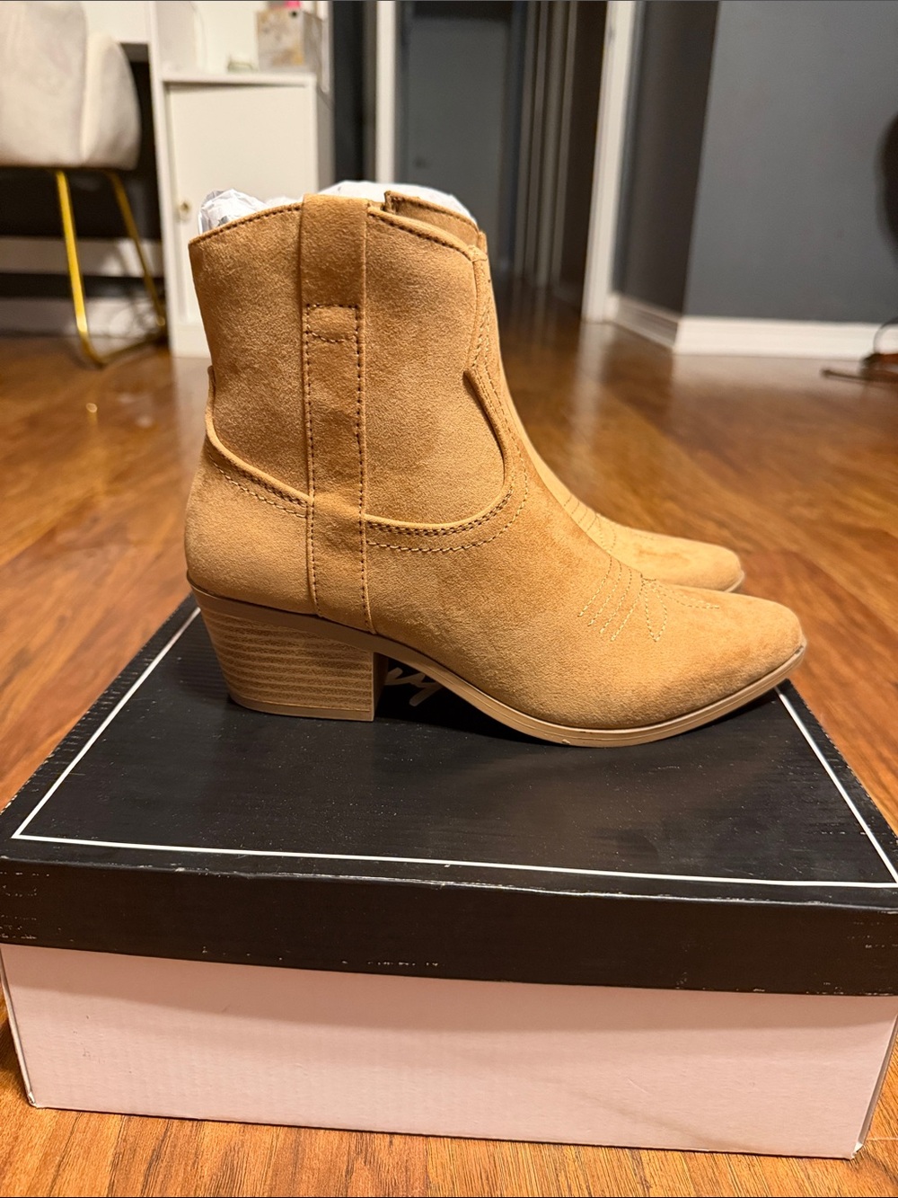 Suede Boots